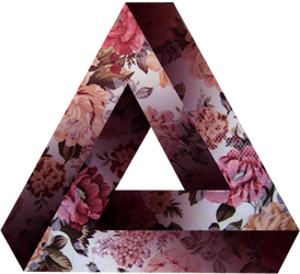 Rosey Penrose Triangle I