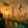 Sci fi city
