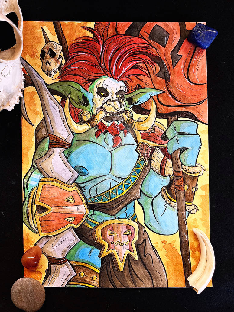 Warchief Warchief Vol'jin by Lyza-Kernunia on DeviantArt