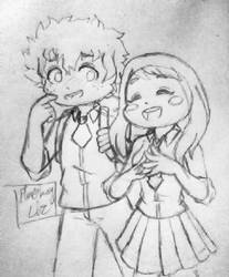 Midoriya x Uraraka Doodle