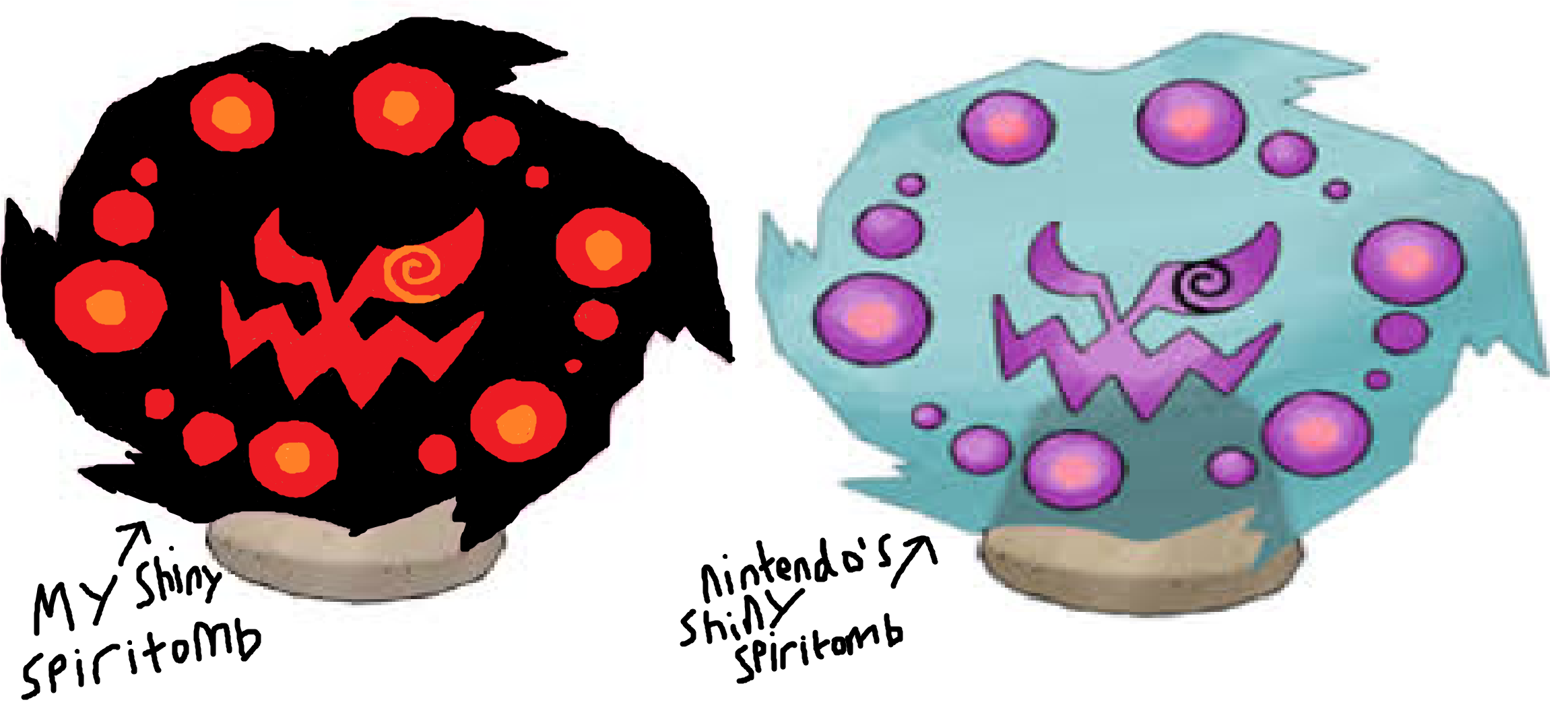 Gen 8] Special Shiny Spiritomb! : r/ShinyPokemon