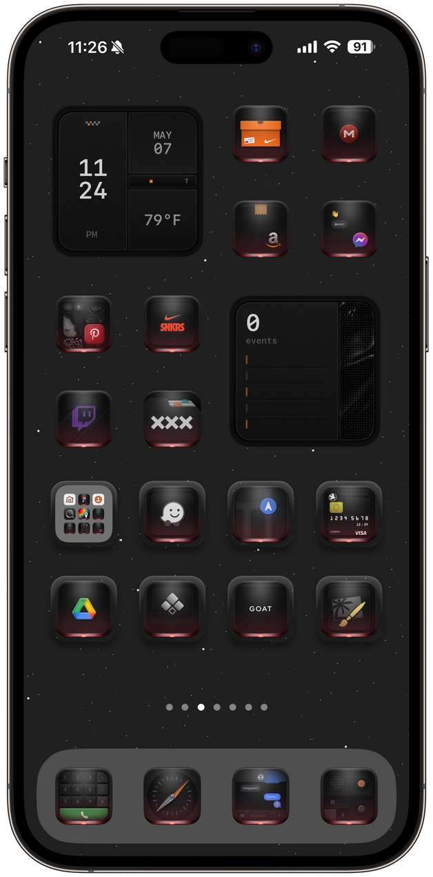 Darkness iOS with a twist by kingpin512 on DeviantArt