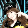 SNSD MR. TAXI Jessica painting