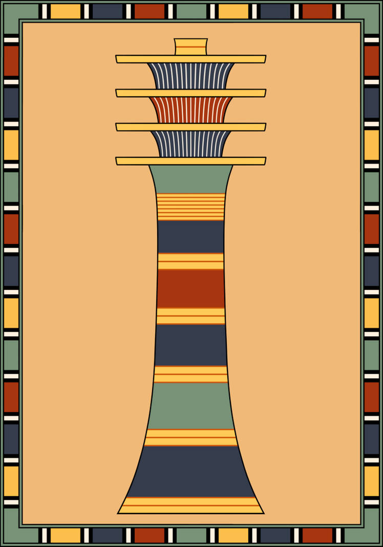 The Djed Pillar by LuisGerard on DeviantArt