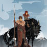 Osha, Rickon and Shaggydog