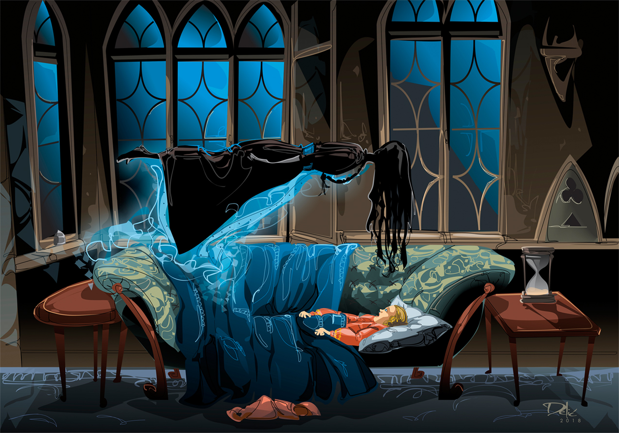 The BentNeck Lady by dejandelic on DeviantArt