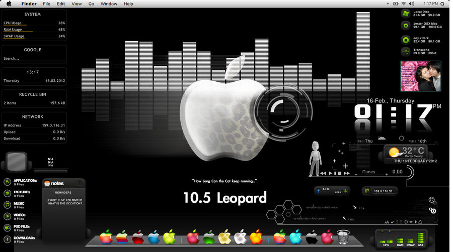 Samurize Deviantart Samurize + rainmeter by jestjoy11 on DeviantArt