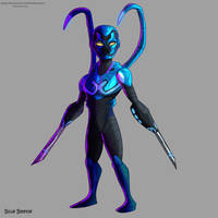 Blue Beetle_DC Comics_Fanart