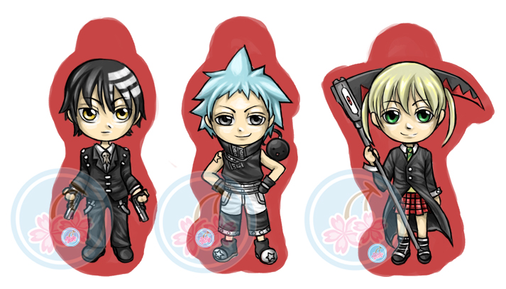 Soul Eater Keychains