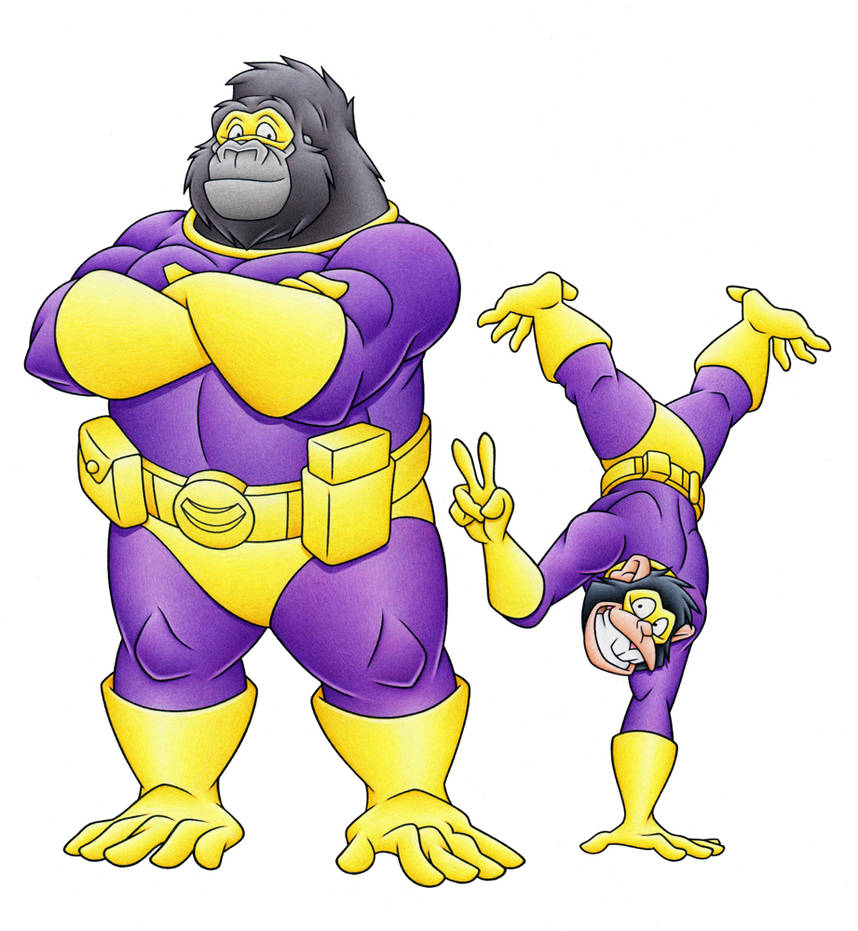 Commission: Simian Superheroes by MatthewSmith on DeviantArt