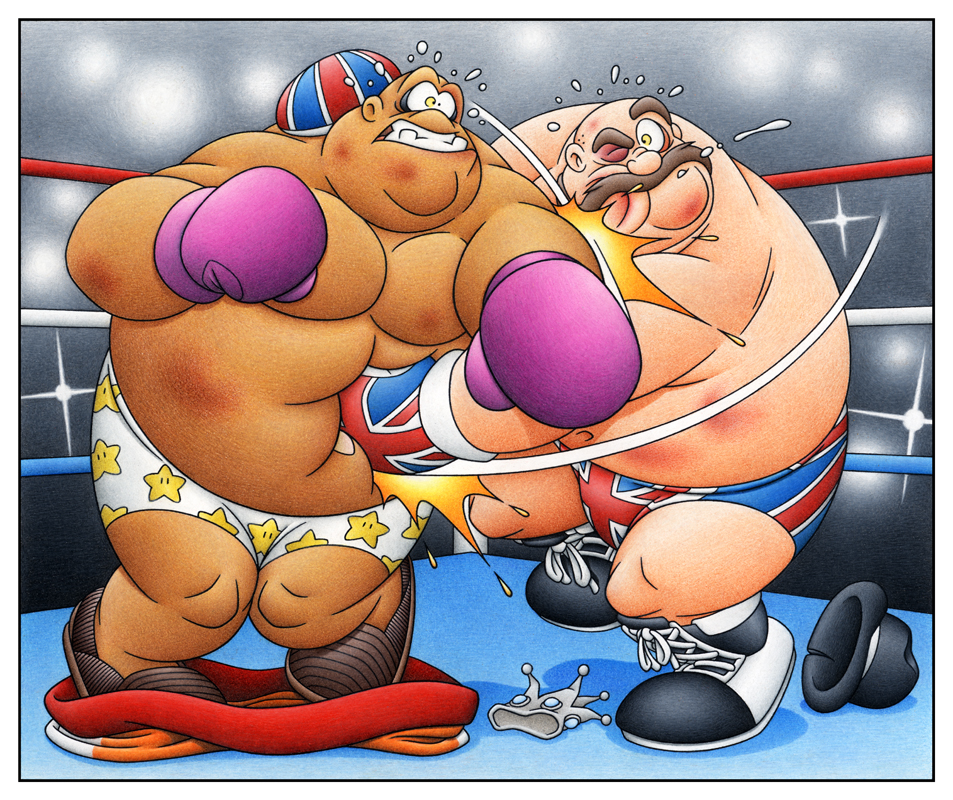 Commission: A Right Royal Punch-Up by MatthewSmith