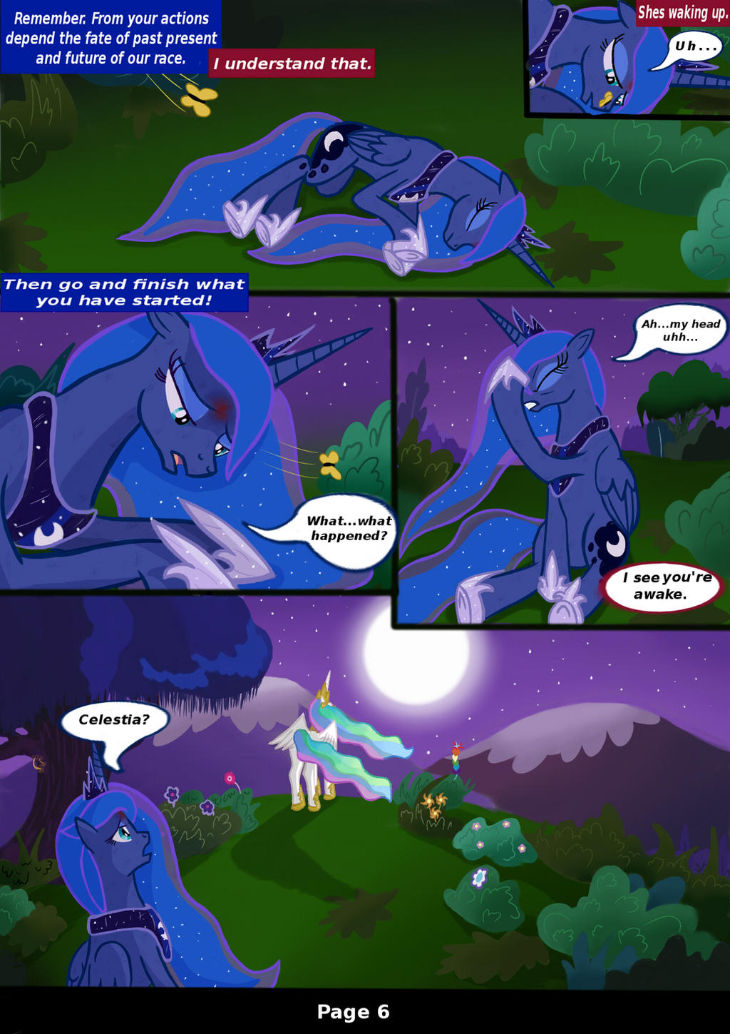 MLP: FIM Rising Darkness Page 6