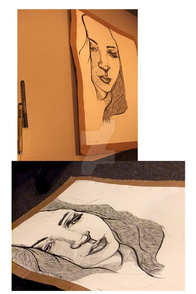 Draw Wip Drawing WIP stages by Passing-Insights on DeviantArt
