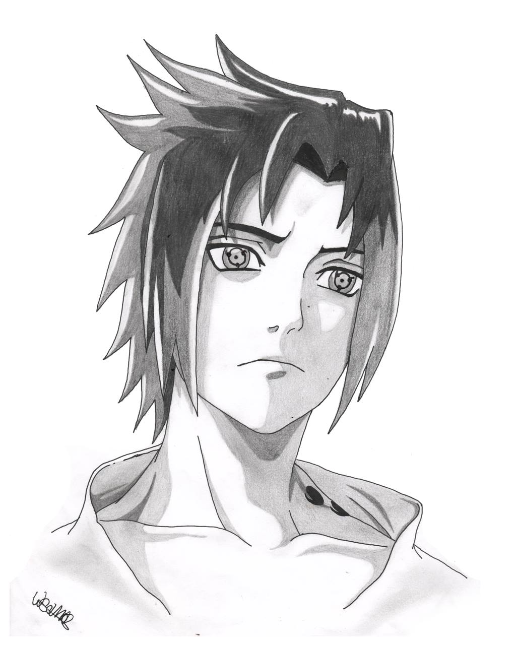 Naruto Shippuden - Uchiha Sasuke by WermaC on DeviantArt