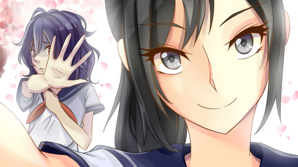 Yandere-chan and Oka Ruto Seflie by UN-yuuendakara on DeviantArt Yandere-chan and Oka Ruto Seflie by UN-yuuendakara on DeviantArt