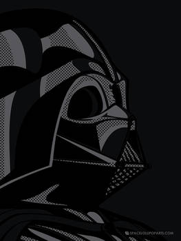 Star Wars PopArt - Vader black