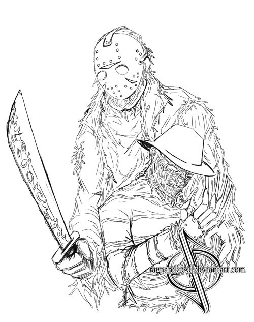 Freddy x Jason by Ragnarok-ExD on DeviantArt Freddy x Jason by Ragnarok-ExD on DeviantArt