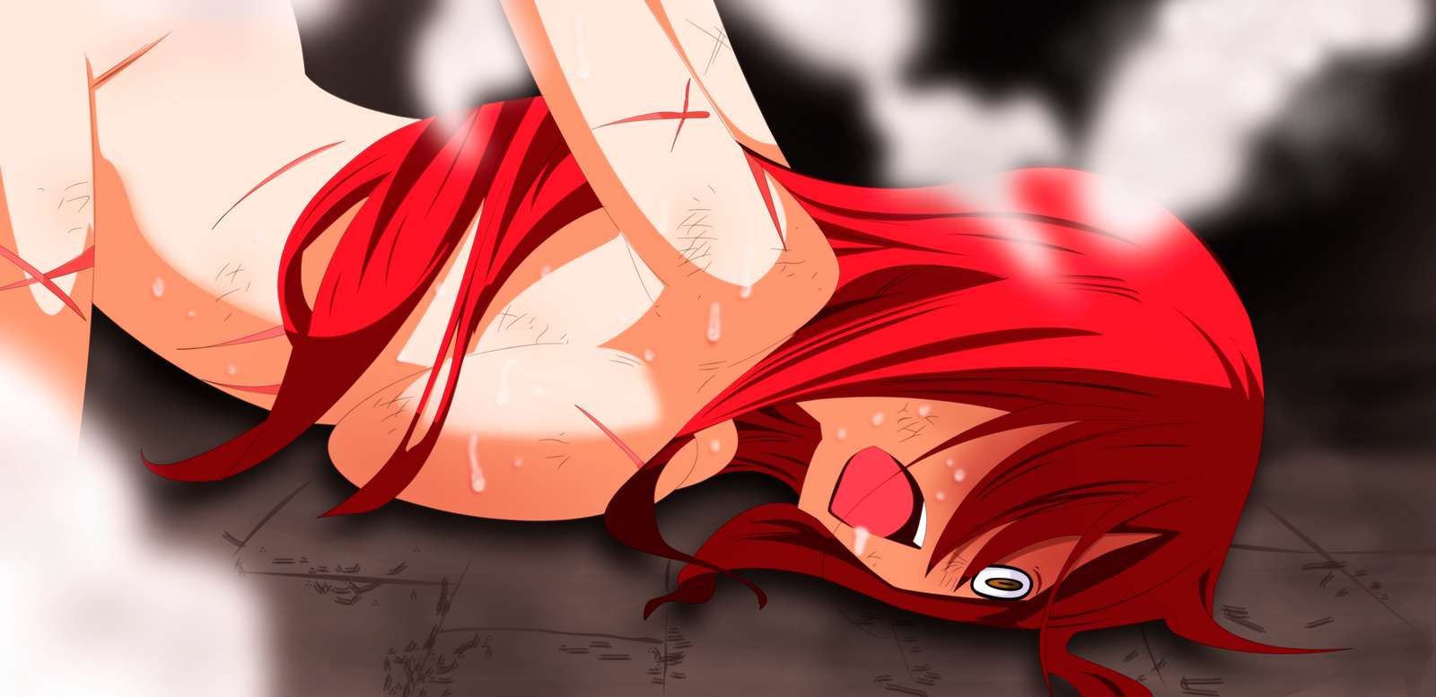 Erza Commission 31 Coloring