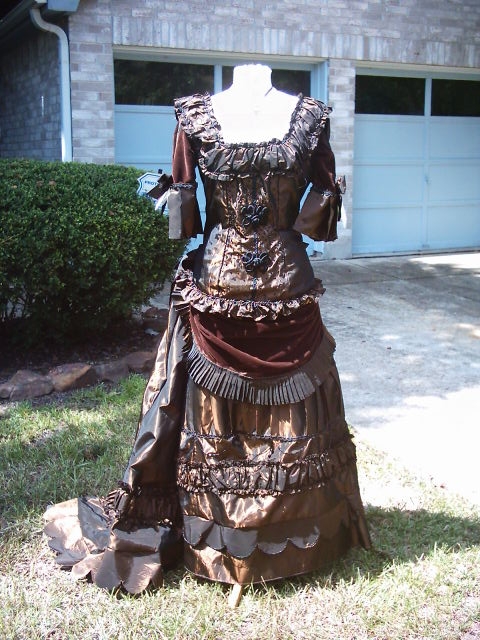 Victorian gown