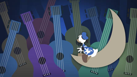 Donald Duck and the Guitars