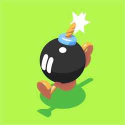 3D Cell shaded Bob-Omb