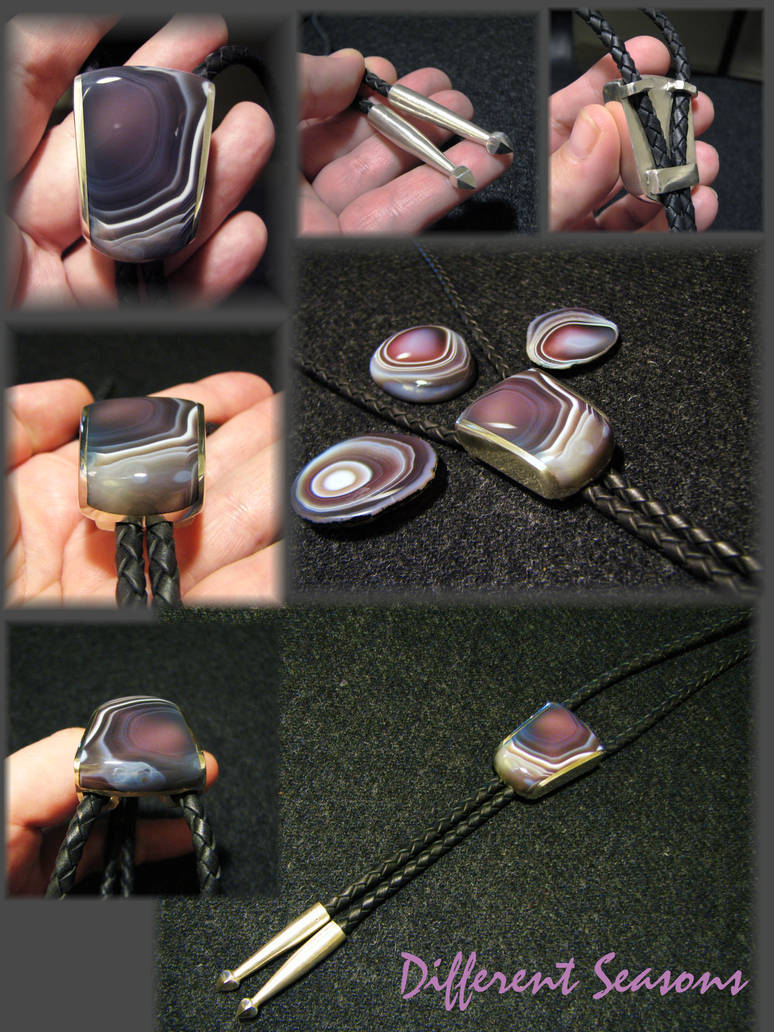 Botswana Channel Bolo Tie by jessa1155