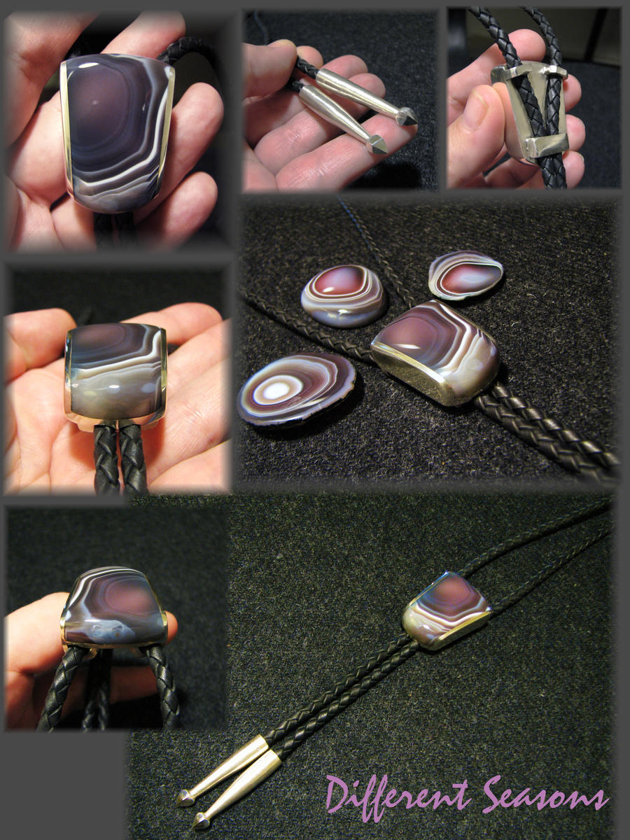 Botswana Channel Bolo Tie by jessa1155