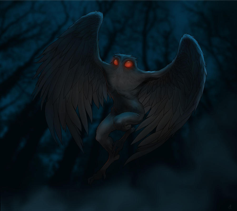 Mothman by Eggmungus on DeviantArt