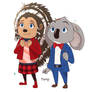 Buster Moon And Ash from movie Sing2