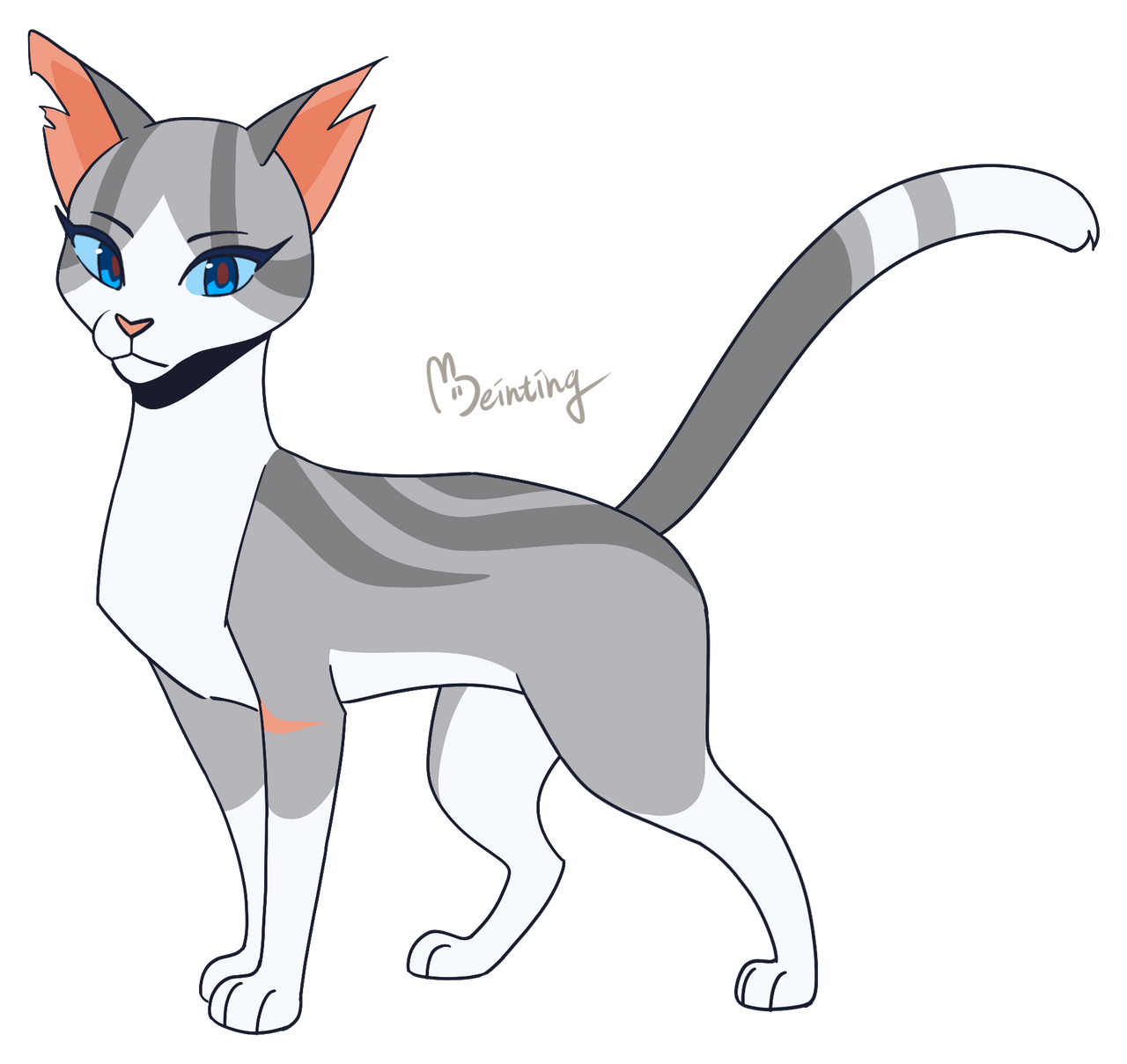 Ivypool Design Ivypool design by BeintingOwO on DeviantArt