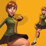 Chie posed