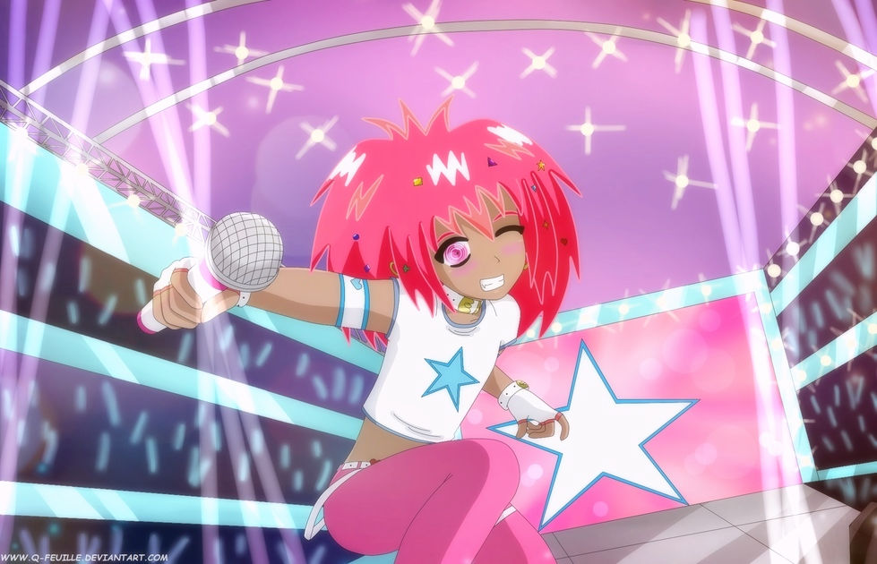 Pinku Pixels Pinku Wallpaper by Q-feuille on DeviantArt