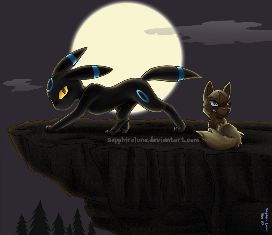 24. Dark - Umbreon n Poochyena