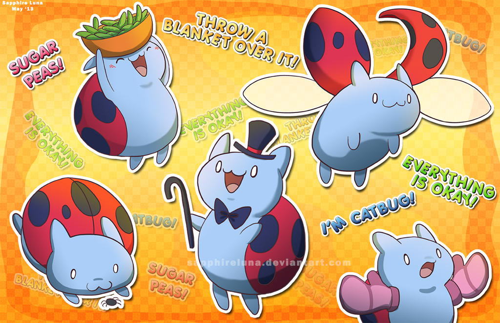 Catbug poster by sapphireluna on DeviantArt