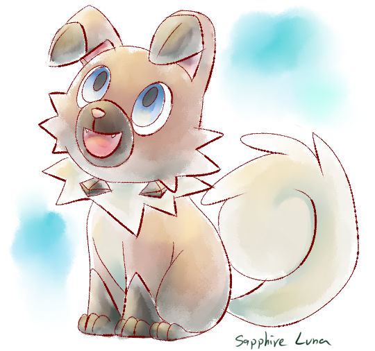 Rocket Ruff Rockruff by sapphireluna on DeviantArt