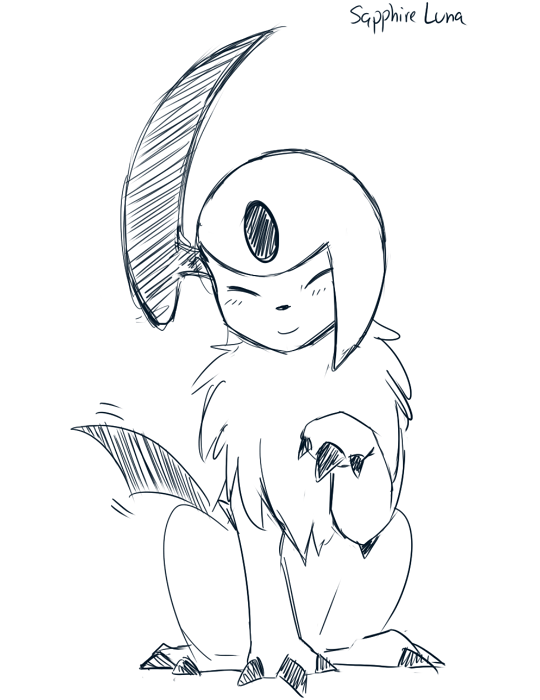 Absol Doodle