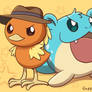 Torchic and Spheal