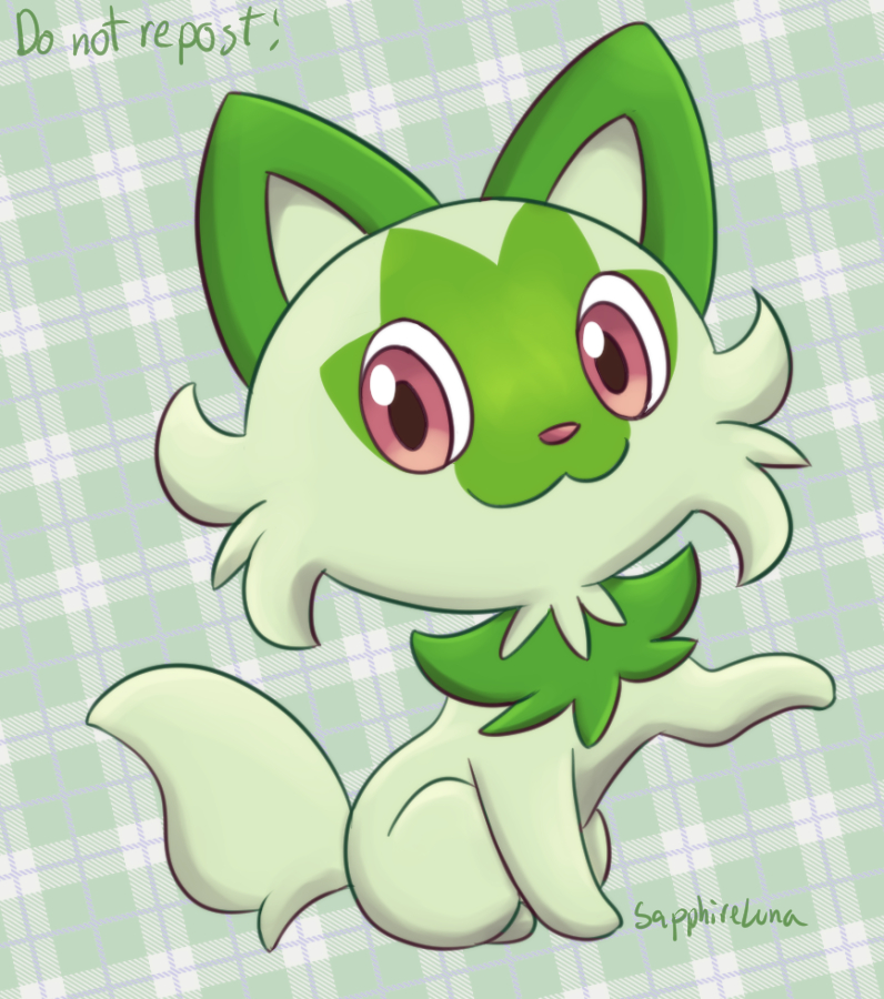 Sprigatito by sapphireluna on DeviantArt