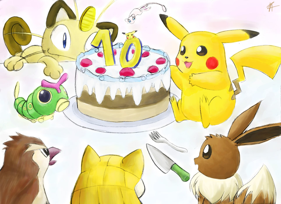 Happy 10th birthday Pokemon