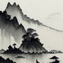 Chinese ink Landscape