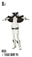 Drakengard One Outfit MMD DL