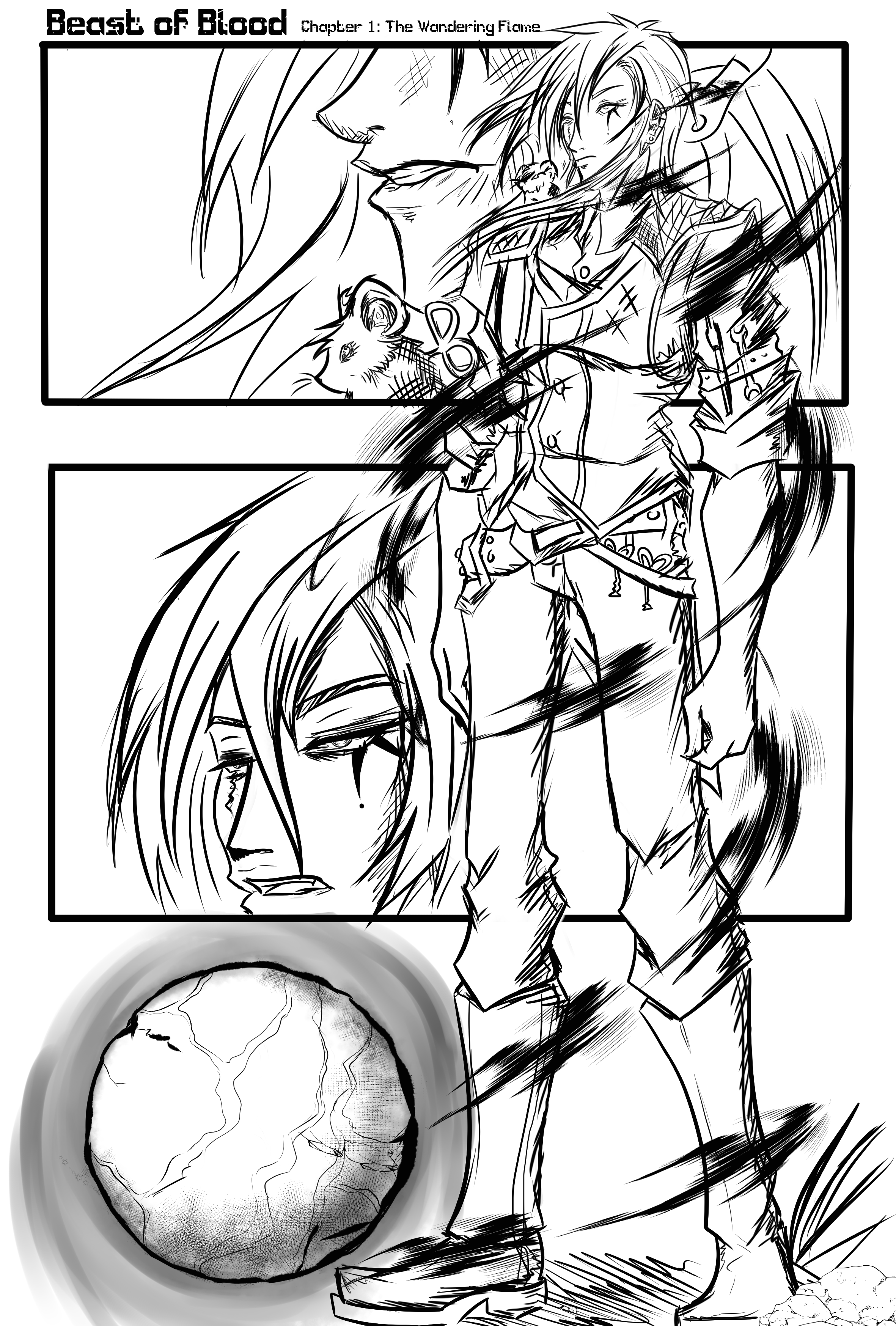 Beast Of Blood Chapter 1 The Wandering Flame Pg 1 By Promptus On Deviantart Beast Of Blood Chapter 1 The Wandering Flame Pg 1 By Promptus On Deviantart