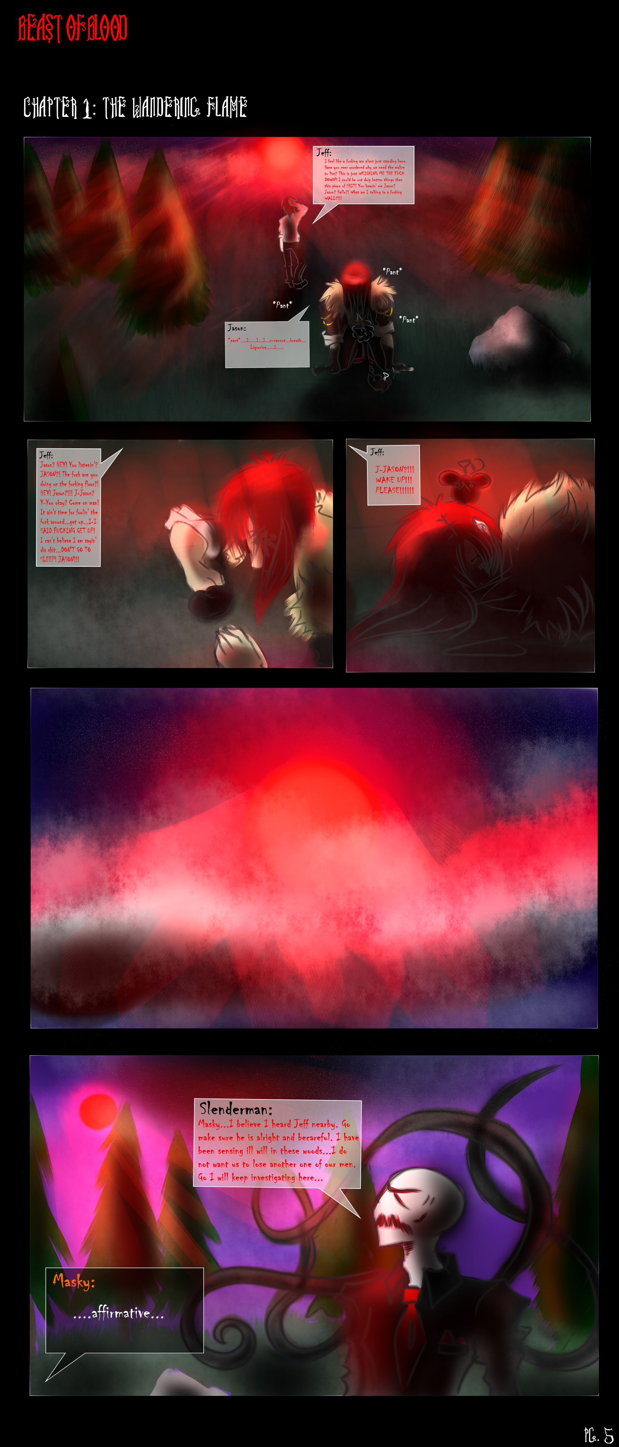 Beast Of Blood Chapter 1 The Wandering Flame Pg 5 By Promptus On Deviantart Beast Of Blood Chapter 1 The Wandering Flame Pg 5 By Promptus On Deviantart
