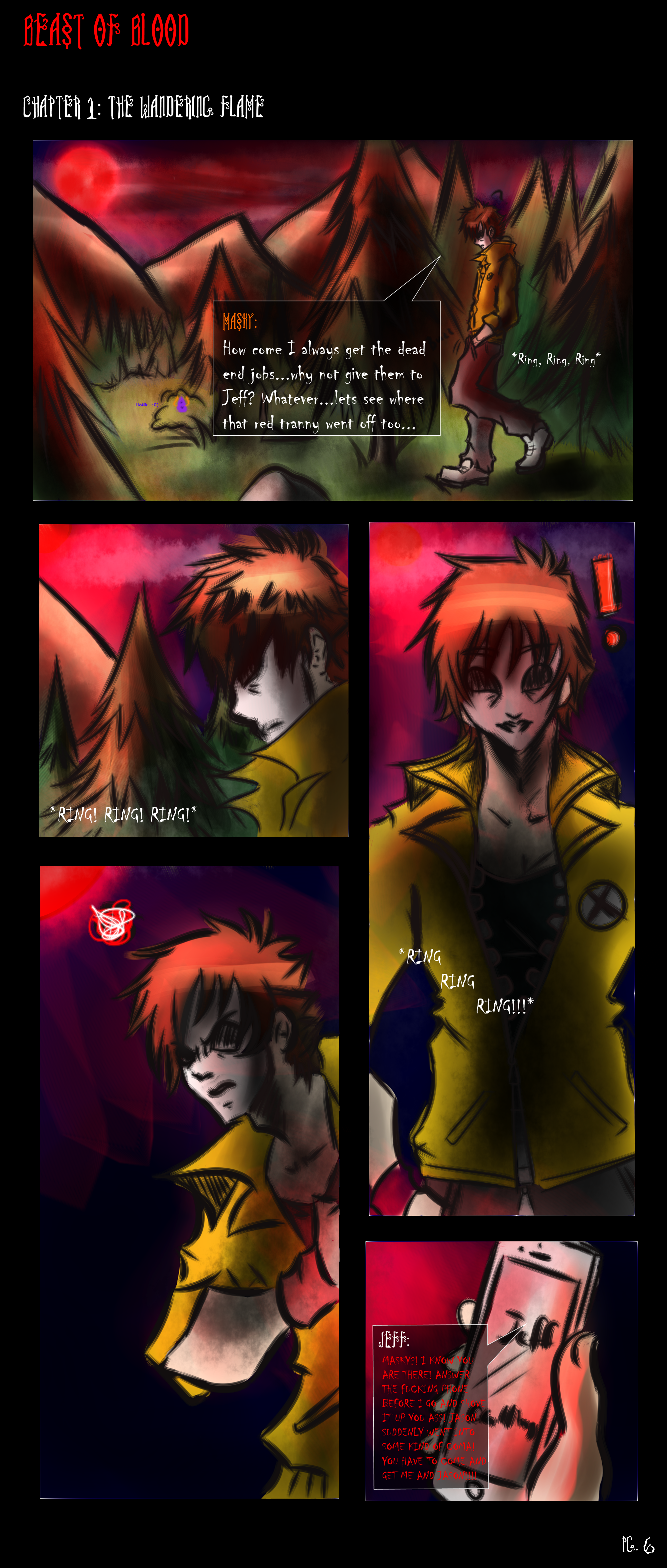 Beast Of Blood Chapter 1 The Wandering Flame Pg 6 By Promptus On Deviantart Beast Of Blood Chapter 1 The Wandering Flame Pg 6 By Promptus On Deviantart