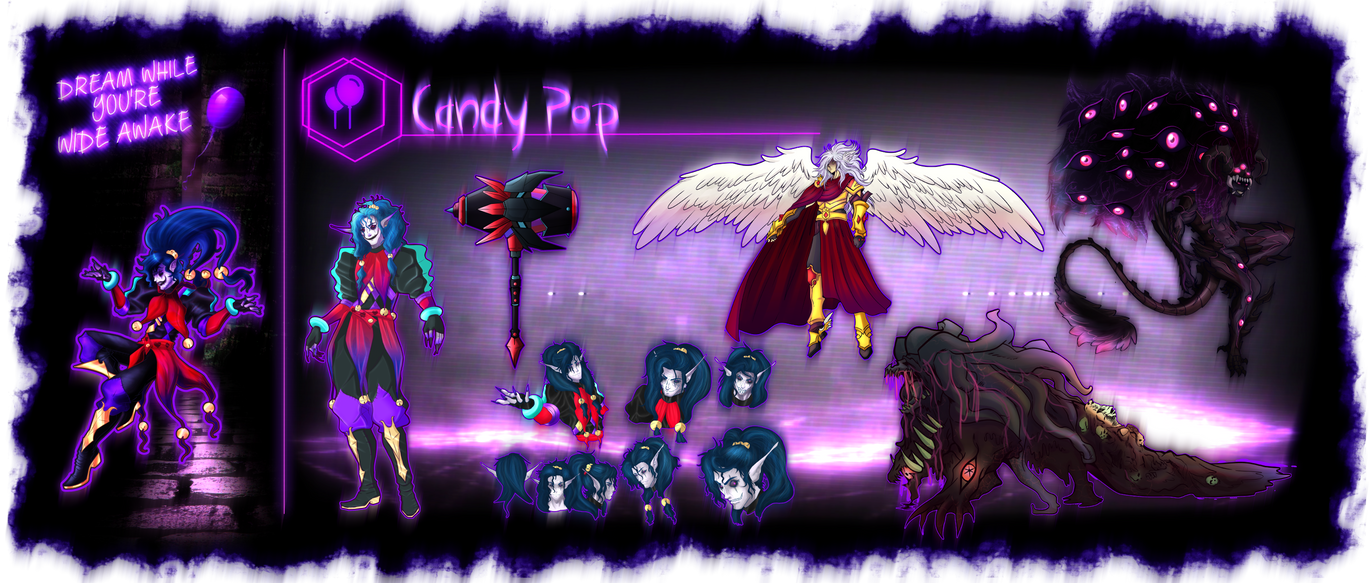 Candy Pop Reference Sheet by Promptus on DeviantArt