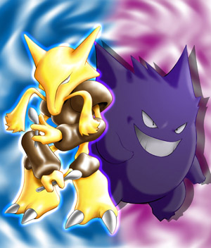 Gengar Vs Alakazam