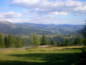 Landscape from Apuseni mountains