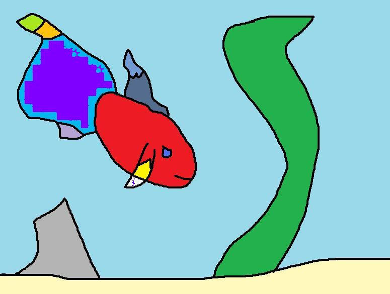 angry betta fish by rustythewolflepred on DeviantArt