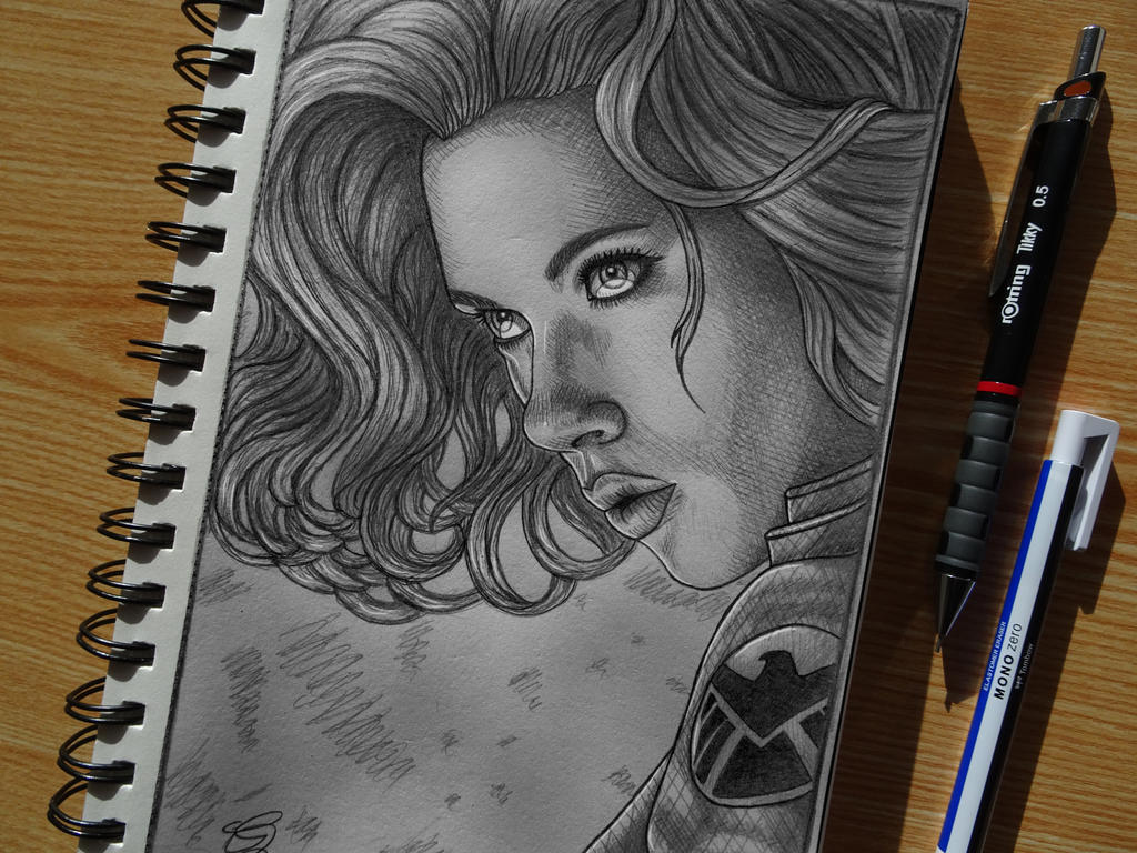 Black Widow Sketch