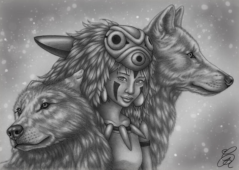 Princess Mononoke by Gem-D on DeviantArt